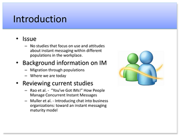 Powerpoints on research papers